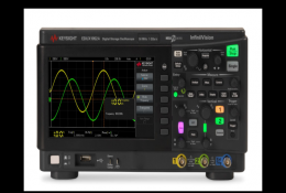 KEYSIGHT EDUX1052G 示波器：50 MHz 带宽，2 个模拟通道，内置波形发生器
